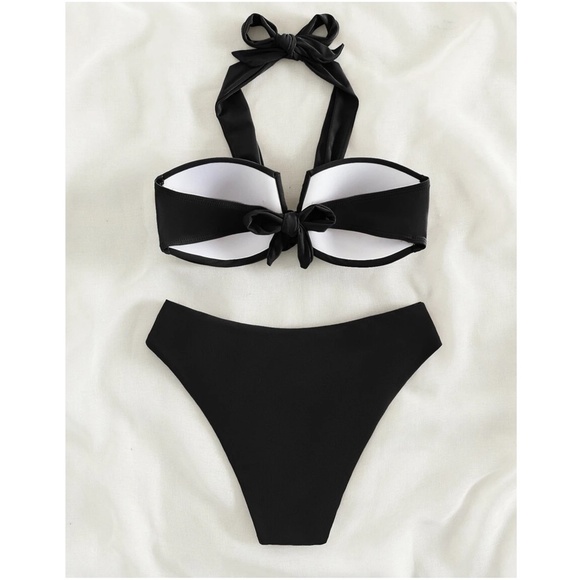 Twisted halter Top Cheeky Bikini Swim Beach - Picture 7 of 12